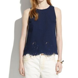 Madewell Denim top Size Large